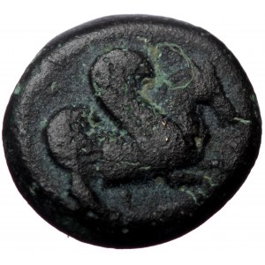 Mysia, Lampsakos? Iolla ? Adramytion ?, AE, (Bronze, 1.76 g 11 mm), 4th century BC.