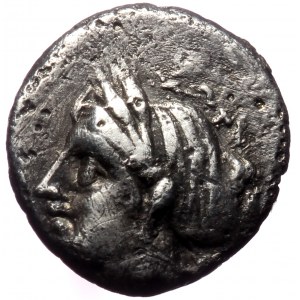 Mysia, Kyzikos AR Drachm (Silver, 2.98g, 15mm) ca 390-340 BC