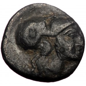 Mysia, Lampsakos, AR Diobol, (Silver, 0.98 g 10 mm), 4th century BC.