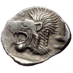 Mysia, Kyzikos, AR Hemiobol, (Silver, 0.39 g 9 mm), Circa 450-400 BC.