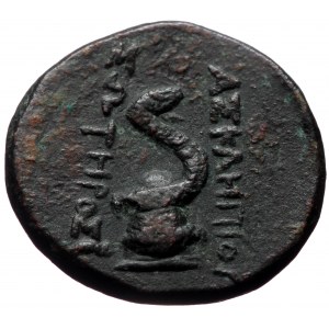 Mysia, Pergamon. AE. (Bronze, 7.44 g. 22 mm.) Mid-late 2nd century BC.