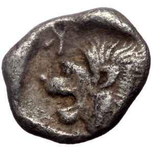Mysia, Kyzikos, AR Hemiobol, (Silver,0.77 g 9 mm), Circa 525-475 BC.