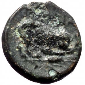 Mysia, Plakia, AE, (Bronze, 1.16 g 11 mm). 4th century BC.