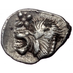 Mysia, Kyzikos, AR Hemiobol, (Silver, 0.31 g 9 mm), Circa 450-400 BC.
