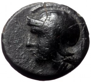 Mysia, Lampsakos, AE, (Bronze, 0.94g 11mm), Circa 4th-3rd centuries BC.