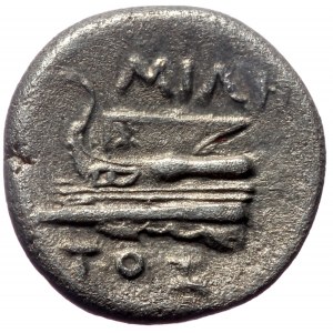 Bithynia, Kios, AR Trihemiobol. (Silver,1.09 g 10 mm), Miletos, magistrate. Circa 350-300 BC.