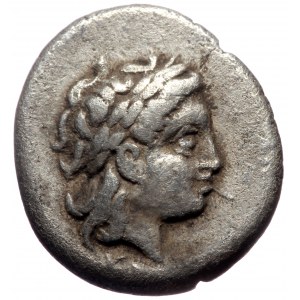Bithynia, Kios. AR Hemidrachm, (Silver, 2.27 g 13 mm), Circa 350-300 BC. Miletos, magistrate.