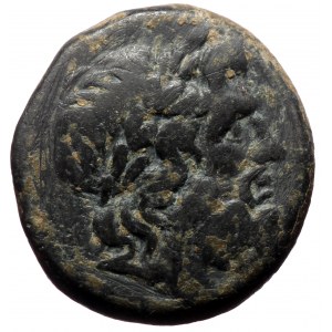 Phrygia, Apameia, AE, (Bronze,8.66 g 19 mm),Circa 88-40 BC. -..ΚΕΛΑ..-, magistrates.