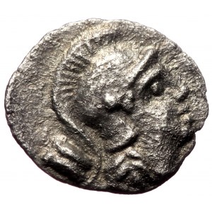 Pisidia, Selge. AR Obol, (Silver, 0.79 g 10 mm),Circa 350-300 BC.