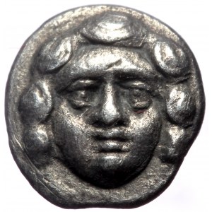 Pisidia, Selge. AR Obol, (Silver, 0.79 g 10 mm),Circa 350-300 BC.