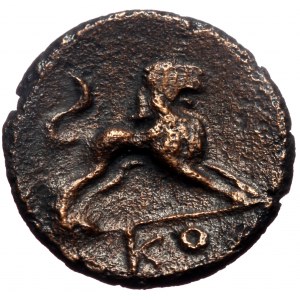 Pisidia, Komama, AE (Bronze, 1.80 g 14 mm), 1st century BC.