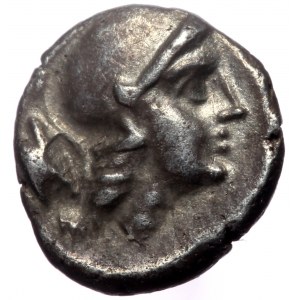 Pisidia, Selge, AR Obol, (Silver,0.96 g 9 mm), Circa 350-300 BC.