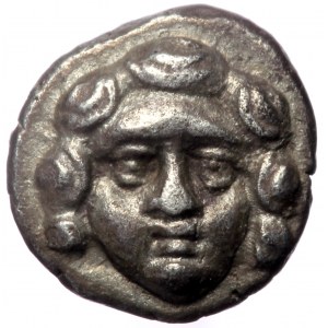 Pisidia, Selge, AR Obol, (Silver,0.96 g 9 mm), Circa 350-300 BC.