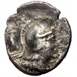 Pisidia, Selge, AR Obol, (Silver,0.85 g 11 mm), Circa 350-300 BC.