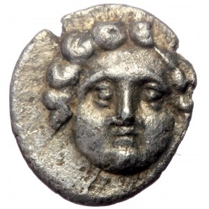 Pisidia, Selge, AR Obol, (Silver,0.85 g 11 mm), Circa 350-300 BC.