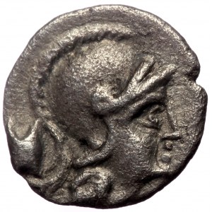 Pisidia, Selge, AR Obol, (Silver,0.63 g 9 mm), Circa 350-300 BC.