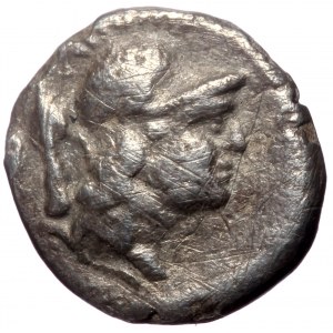Pisidia, Selge, AR Obol, (Silver, 0.77 g 9 mm), Circa 250-190 BC.