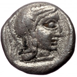 Pisidia, Selge, AR Obol, (Silver,0.83 g 8 mm), Circa 350-300 BC.