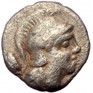Pisidia, Selge, AR Obol, (Silver,0.90 g 9 mm), Circa 350-300 BC.