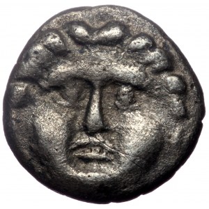 Pisidia, Selge, AR Obol, (Silver,0.96 g 9 mm), Circa 350-300 BC.