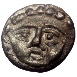 Pisidia, Selge, AR Obol, (Silver,0.71 g 10 mm), Circa 350-300 BC.