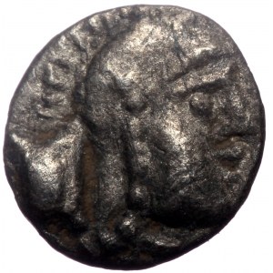 Pisidia, Selge, AR Obol, (Silver,0.52 g 8 mm), Circa 350-300 BC.