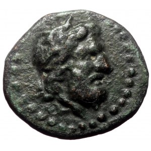 Pisidia, Kremna, Amyntas,AE, (Bronze, 3.45 g 15 mm), King of Galatia (Circa 39-25 BC)