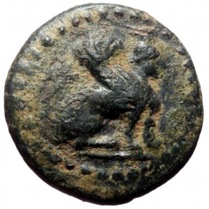 Pamphylia, Perge,AE, (Bronze, 2.76 g 25 mm), Circa 260-230 BC.