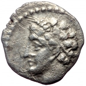 Cilicia, Uncertain, AR Obol, (Silver, 0.55 g 10 mm), 4th century BC.