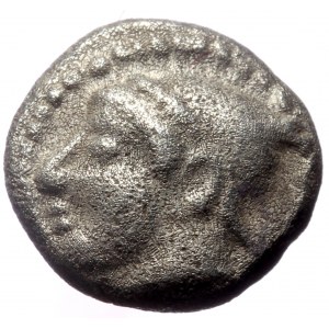 Cilicia, Soloi, AR Obol, (Silver, 0.86 g 9 mm), Circa 410-375 BC.