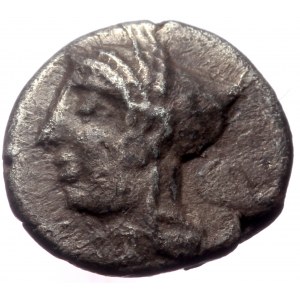 Cilicia, Soloi, AR Hemiobol, (Silver, 0.42 g, 9 mm), Circa 465-400 BC.