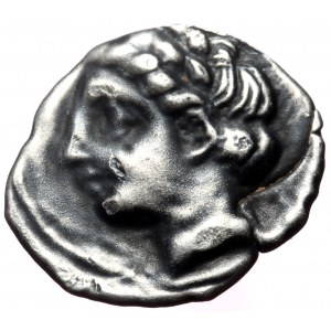 Cilicia, Uncertain, (Mallos ?), AR Obol, (Silver, 0.56 g 10 mm), 4th century BC.