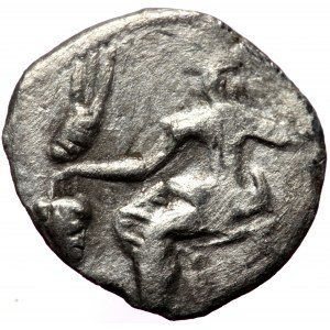 Cilicia, Uncertain, AR Obol, (Silver, 0.49 g 11 mm), 4th century BC.