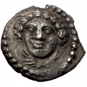 Cilicia, Tarsos, AR Hemiobol, (Silver, 0.40 g 8 mm),Time of Pharnabazos and Datames,Circa 380-360 BC.