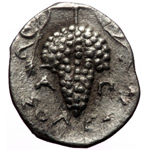 Cilicia, Soloi, AR Obol, (Silver, 0.54 g 11 mm), Circa 400-350 BC.