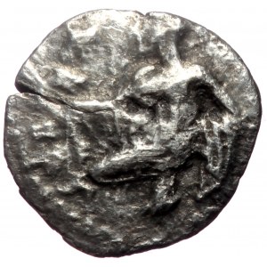 Cilicia, Tarsos, Tiribazos, AR Hemiobol, (Silver, 0.40 g 9 mm) (Satrap of Lydia, 388-380 BC).
