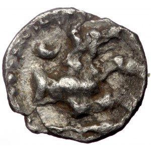 Lycaonia, Laranda, AR Obol, (Silver, 0.45 g 10 mm), Circa 324/3 BC.