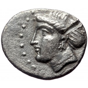 Paphlagonia. Sinope. AR Drachm. (Silver,4.67 g 19 mm), Diony-, magistrate,Circa 330-300 BC.