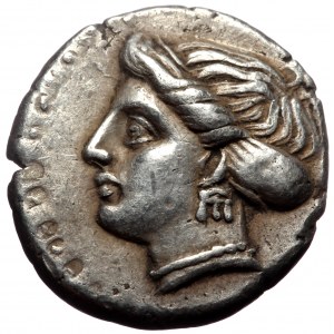 Paphlagonia, Sinope, AR Drachm, (Silver, 4.94 g 18 mm), Circa 330-300 BC. Agreos, magistrate.