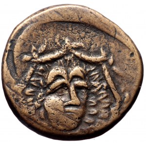 Paphlagonia, Sinope,AE, (Bronze,7.41 g 21 mm), Struck under Mithradates VI,Circa 105-90 or 90-85 BC.