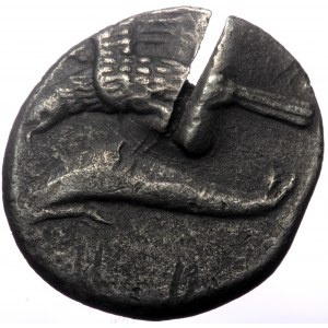 Paphlagonia, Sinope, AR Drachm, (Silver, 4.57 g 18 mm), Circa 330-300 BC.