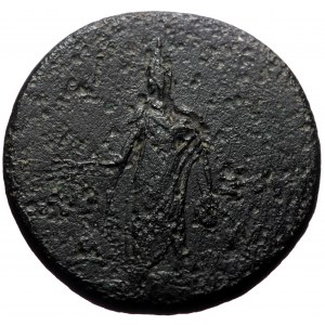 Pontos, Amisos, AE, (Bronze, 17.21 g 29 mm) Time of Mithradates VI Eupator, Circa 105-90 or 90-85 BC.