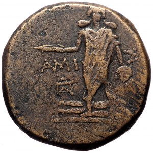 Pontos. Amisos. AE, (Bronze,15.99 g 23 mm), Time of Mithradates VI Eupator, Circa 105-90 or 90-85 BC.