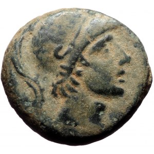 Pontos, Amisos, AE, (Bronze,8.27 g 19 mm), Time of Mithradates VI Eupator,Circa 105-90 or 90-85 BC.