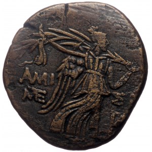Pontos, Amisos, AE, (Bronze, 6.95 g 21 mm), Time of Mithradates VI Eupator, Circa 85-65 BC.