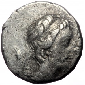 Kings of Cappadocia, Ariobarzanes III Eusebes Philoromaios, AR Drachm, (Silver, 3.86 g 16 mm), 52-42 BC.