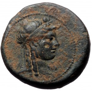 Seleukid Kingdom. Antiochos IV Epiphanes, AE, (Bronze, 18.99 g 26 mm), 175-164 BC, Antioch on the Orontes. Egyptianizin