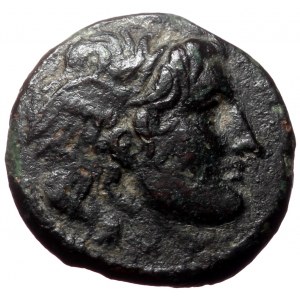 Seleukid Kingdom, Seleukos I Nikator, AE, (Bronze, 2.61 g 14 mm), 312-281 BC. Sardes.