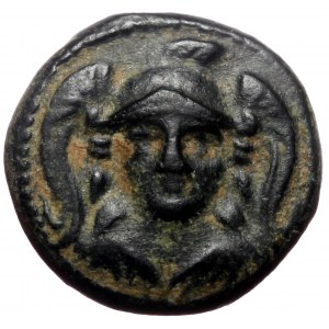 Seleukid Kingdom, Antiochos I Soter, AE,(Bronze, 2.33 g 15 mm), 281-261 BC. Smyrna or Sardes.