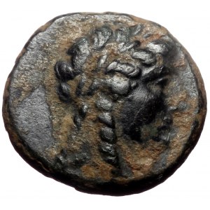 Seleukid Kingdom, Antiochos III Megas, AE,(Bronze, 1.79 g 12 mm), 222-187 BC. Sardes.